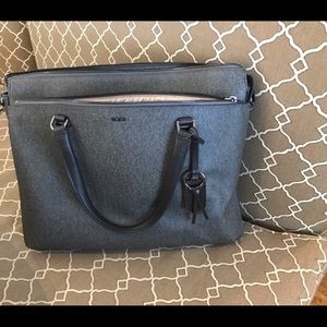 Tumi Briefcase Leather Bag